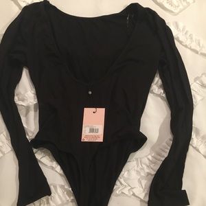 Black Bodysuit New with Tags